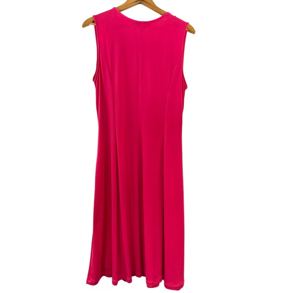Lana‎ Lee Petite Pink Midi Vintage Dress, size Medium, EUC - Picture 3 of 13